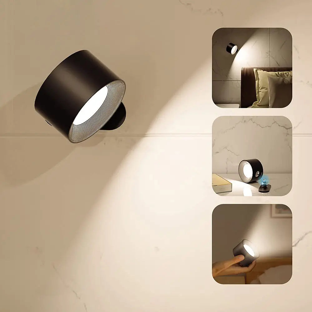 Homey Spot I Kabellose LED-Wandleuchte mit Dimmfunktion